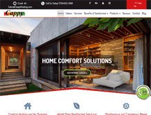 Tablet Screenshot of cappyheating.com